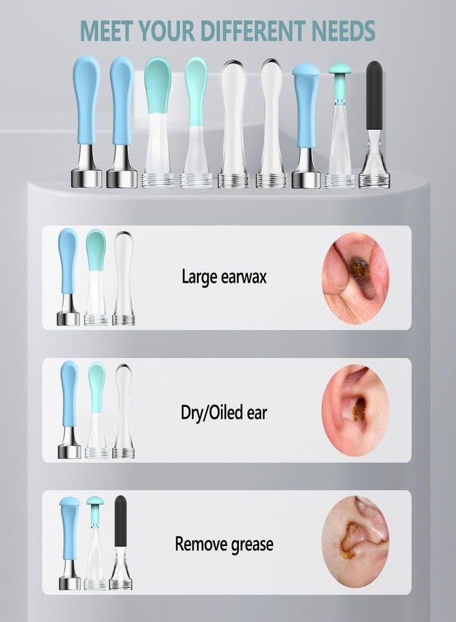 Bebird Replacement Tips Ear 12 Pieces Waterproof Silicone Ear Spoon for Ear Wax Removal Endoscope BEBIRD Original Ear Cleaner Tips Set for R1/ W3/R3/T15/X3/X17 PRO/D3Pro/T5 (Dia. 3.5mm) - Image 2